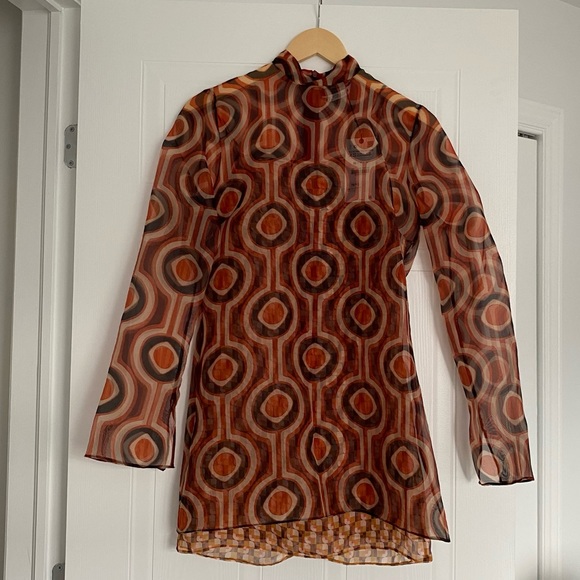 Zara Retro Dress - Picture 1 of 3